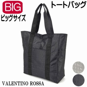 【人気定番】 トートバッグ ビッグ ミセス 文字 ジャガード VALENTINO ROSSA 大容量 お買い物 軽量 おしゃれ レディース ギフト