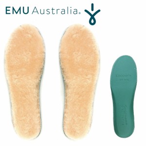 EMU Australia エミューオーストラリア Sheepskin Insole Slim インソール レディース メンズ 秋冬 靴 シューズ ブーツ 中敷 細身 保温 