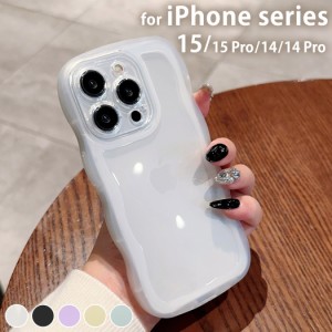 iPhone15 ケース iPhone15 Pro ケース iPhone14 ケース iPhone14 Pro ケース おしゃれ かわいい シンプル カラー クリア 透明 黒 耐衝撃 