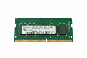 SODIMM 4GB PC4-17000 DDR4 2133 260pin CL15 PCメモリー 「メール便可」