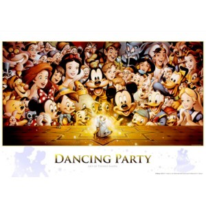 300ピース ジグソーパズル ディズニー Dancing Party ダンスパーティー 30.5x43cm D-300-284 テンヨー Tenyo