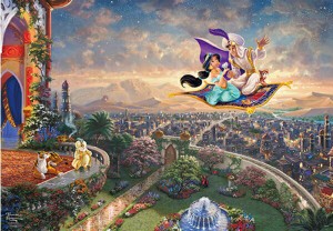 1000ピース ジグソーパズル ディズニー アラジン Aladdin 51x73.5cm D-1000-049 テンヨー Tenyo