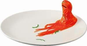 【送料無料】おもしろ食器 食品サンプルのようなお皿 ナポリタン SAN2275 サンアート ギフト プレゼント
