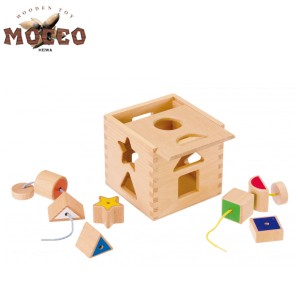 パズルボックス W-180 知育玩具 ギフト 出産祝い プレゼント 木製 平和工業