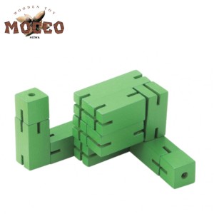 フレキシキューブ 緑 MT1165 知育玩具 ギフト 出産祝い プレゼント 木製 平和工業