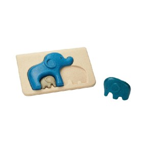 ゾウのパズル 4635 プラントイ PLANTOYS 木のおもちゃ 木製玩具 ギフト プレゼント ベビー知育玩具 どうぶつ 動物