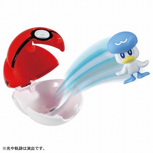 ポケットモンスター モンコレ ポケデルゼ クワッス モンスターボール タカラトミー おもちゃ ギフト プレゼント ポケモン