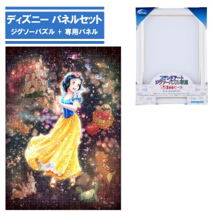 266ピース ジグソーパズル + 専用パネルセット 光り輝く希望 白雪姫 DSG-266-974 テンヨー ディズニー ステンドグラス ステンドアート ぎ