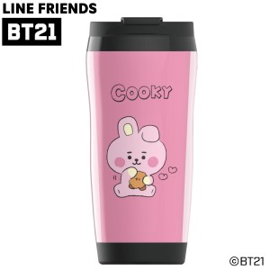 BT21プラスチックタンブラー COOKY 350ml ISBT-PTCO クッキー 水筒 マグボトル グッズ 公式 ビーティーイシビル プレゼント ギフト