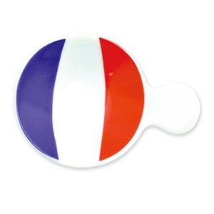 フラッグ ディッププレート フランス 40685 日本製 国旗 醤油皿 豆皿 小皿 Sugar Land シュガーランド ギフト プレゼント