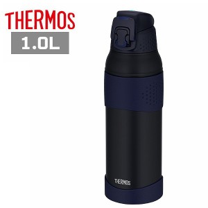 サーモス 真空断熱スポーツボトル 1.0L ミッドナイトブルー FJR-1000 MDB 水筒 保冷 軽い ステンレスボトル THERMOS ギフト プレゼント 