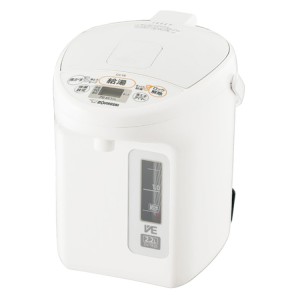 象印 VE電気まほうびん 2.2L CV-TE22 WA ホワイト 象印マホービン ZOJIRUSHI ケトル ポット 魔法瓶 優湯生 プレゼント ギフト 母の日