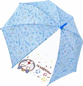 キャラクター長傘 55cm I’m Doraemonボーダー 35188 ジェイズプランニング ドラえもん 入学 通学 準備 雨具 小学校 プレゼント ギフト