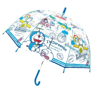 子供 ビニール傘 55cm I’m Doraemonスカイ 32480 ジェイズプランニング ドラえもん どらえもん かさ カサ キッズ 子供傘 キャラクター傘