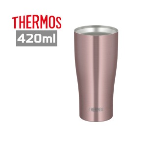 サーモス 真空断熱タンブラー 420ml JDY-420C CAC カカオ グラス コップ 保冷 保温 プレゼント ギフト 父の日