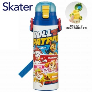 水筒 直飲み 超軽量 ダイレクトボトル 580ml パウ・パトロール SDC6N スケーター キャラクター かわいい ステンレスボトル 保冷 ギフト 