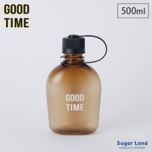 GOOD TIME トライタンボトル 500ml ベージュ 逸品社 シュガーランド【水筒 ボトル キャンティーン 常温 クリアボトル/ウォーターボトル/