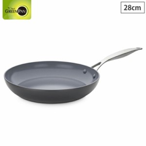 グリーンパン ヴェニス プロ フライパン 28cm IH対応 GREENPAN CC000653-001 【 IH セラミック アルミ PFOA フリー 金属ヘラOK 食洗機対