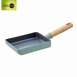 グリーンパン メイフラワー エッグパン IH対応 GREENPAN CC001901-001 【 卵焼き フライパン 玉子焼き器 IH セラミック 卵焼き器 アルミ 