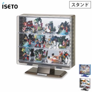 コレクションケース スタンド 背面ミラー 可動棚 ST606 伊勢藤 ISETO I-255 イセトー 【 フィギュア ケース ミニカー 人形 収納 棚 卓上 