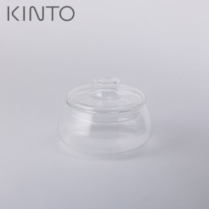 キントー ユニティ シュガーポット KINTO UNITEA 8306 【 砂糖入れ 耐熱ガラス 調味料 ポット ガラス 食洗機対応 電子レンジ対応 】