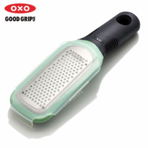 オクソー ジンジャー＆ガーリックグレーター 刃カバー付き OXO 11273000【薬味おろし/生姜 わさび にんにく おろし器 すりおろし器/キッ