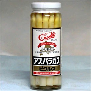 ギフト クレードル興農 北海道産アスパラガスピクルス(甘酢漬)(内容総量210g/固形量135g) / 自宅用 まとめ買い ポイント消化