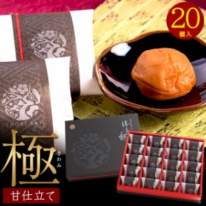 母の日 ギフト 惣菜 送料無料 勝喜梅 最高級 南高梅 甘仕立て「極」20包 / 母の日ギフト 2024 和歌山 しょうきばい 大粒 大きい 国産 梅