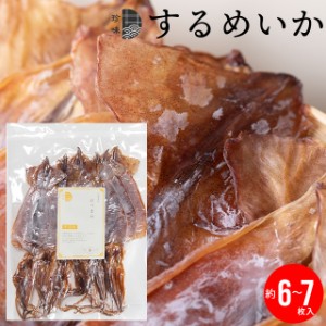 【ゆうパケット/送料無料】お試し 珍味 北海道産 するめいか (小サイズ 6〜7枚入/約100g) / スルメイカ いか イカ 干物 ちんみ おつまみ 