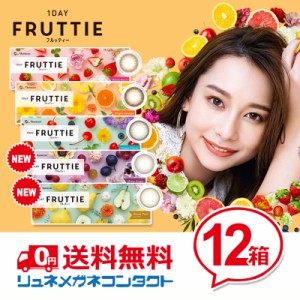 ■送料無料■ メニコン ワンデーフルッティー 10枚 12箱セット / 最安挑戦中！/1日使い捨て 1DAY　FRUTTIE コンタクトレンズ