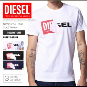 ディーゼル Diesel Tシャツ メンズ 半袖 Tee 00s02x 0091b T Diego Qa