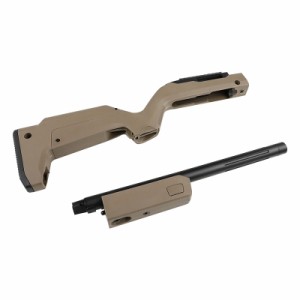 ACE1 ARMS MAGPUL X-22タイプ バックパッカーストックキット (KJ KC02対応) ブラックフルートバレル/FDE