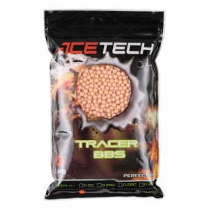 ACETECH プラトレーサーBB弾 (レッド) 0.20g/1kg(5000発)