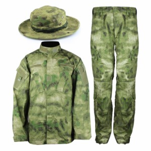 WoSporT BDU 迷彩服上下セット (ブーニーハット付属) Lサイズ/AT-FG