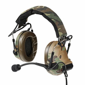 Z-Tactical ComTac2スタイル 無線ヘッドセット MC