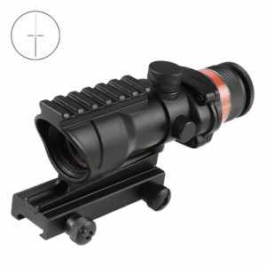 BIGDRAGON Trijicon ACOGスタイル 4X32 集光式レッドドットスコープ (トップレール搭載) BK