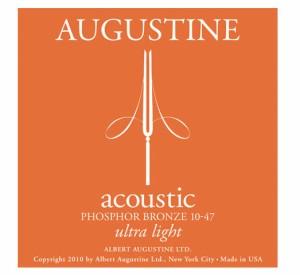 AUGUSTINE/アコースティック弦 ultra light（.010〜.047）【オーガスチン】