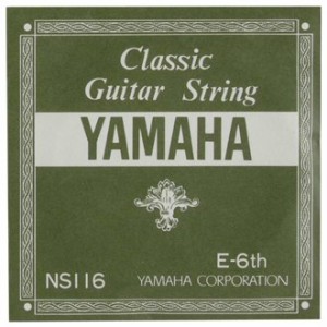 YAMAHA/クラシックギター弦バラ NS116(6E)【ヤマハ】