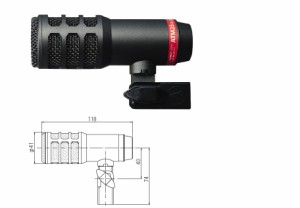 audio-technica/ダイナミック型マイク　ATM25【オーディオテクニカ】