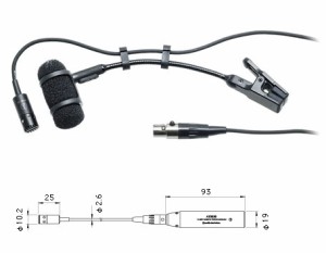 audio-technica/PRO35 バックエレクトレット・コンデンサー型マイクロフォン【オーディオテクニカ】