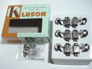 KLUSON/ペグ 3per side/MB/Nickel/SS/DR〈クルーソン〉