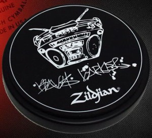 Zildjian TBDP1 プラクティスパッド トラビス・バーカー 6”〈ジルジャン〉