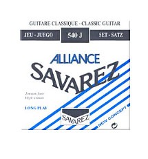 SAVAREZ 540J ナイロン弦/クラシック弦  アリアンス ALLIAMCE High〈サバレス〉