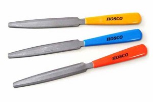 HOSCO　Nut File TL-NF3A（アコースティック用・ナットファイル3本組）＜ホスコ＞