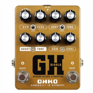 OKKO Diablo GH Gregor Hilden Signature オーバードライブ ブースター〈オッコー〉