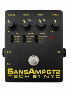 TECH21/SansAmp GT2 サンズアンプ〈テック21〉