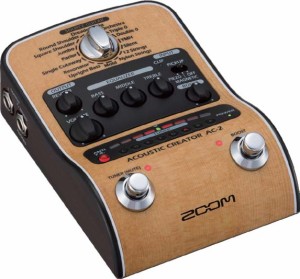 ZOOM/AC-2 Acoustic Creator アコースティックギター用プリアンプ〈ズーム〉