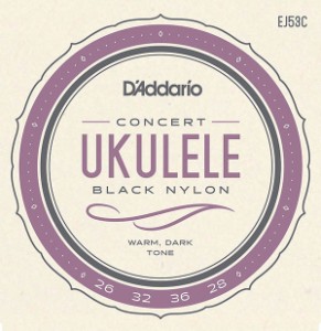 D'addario/ウクレレ弦/EJ53C Pro-Arte Rectified Ukulele コンサート〈ダダリオ〉