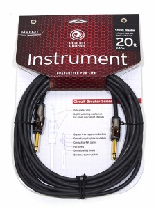 D'addario ケーブル PW-AG-20（20ft/約6.1m）The Circuit Breaker Cable〈ダダリオ〉