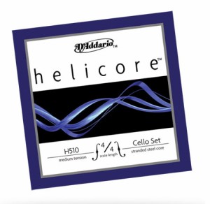 D'Addario チェロ弦セット H510 MED Helicore Cello Strings〈ダダリオ〉